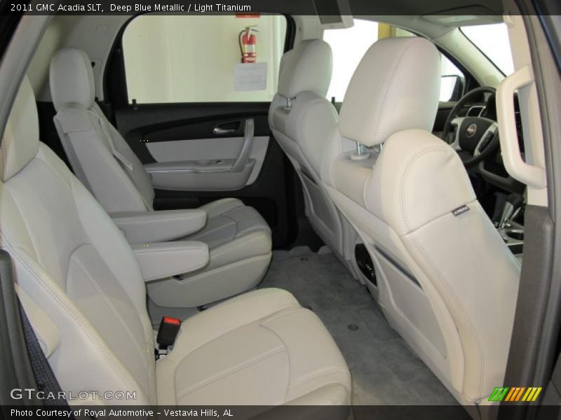  2011 Acadia SLT Light Titanium Interior