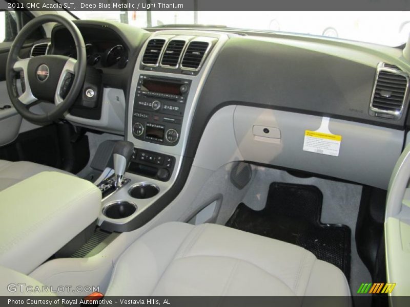  2011 Acadia SLT Light Titanium Interior