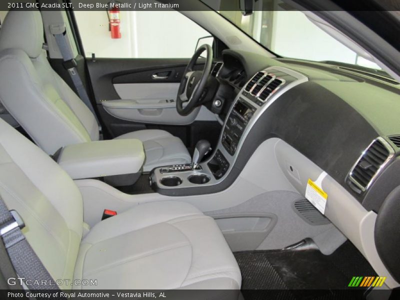 2011 Acadia SLT Light Titanium Interior