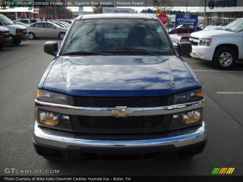 Superior Blue Metallic / Medium Pewter 2006 Chevrolet Colorado Regular Cab