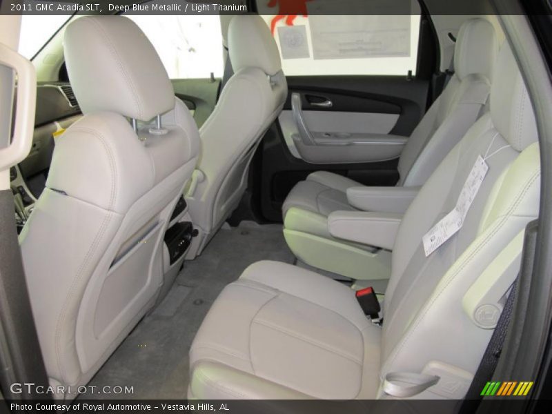  2011 Acadia SLT Light Titanium Interior