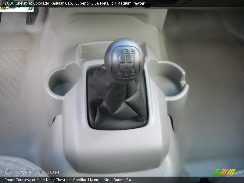 Superior Blue Metallic / Medium Pewter 2006 Chevrolet Colorado Regular Cab