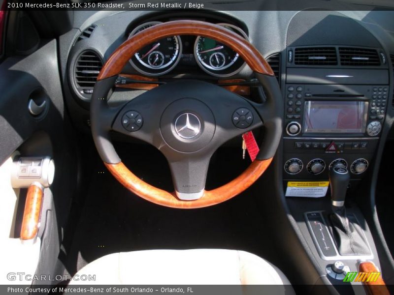 2010 SLK 350 Roadster Steering Wheel
