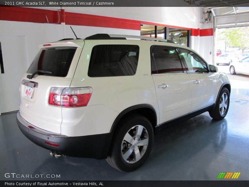 White Diamond Tintcoat / Cashmere 2011 GMC Acadia SLT