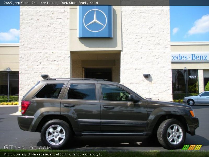 Dark Khaki Pearl / Khaki 2005 Jeep Grand Cherokee Laredo