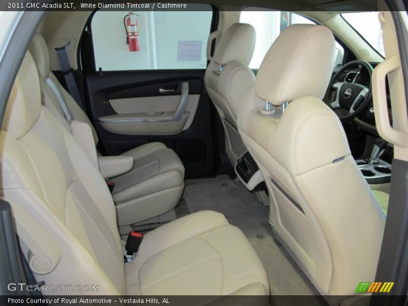  2011 Acadia SLT Cashmere Interior