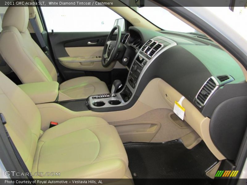  2011 Acadia SLT Cashmere Interior