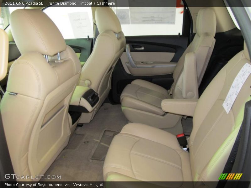  2011 Acadia SLT Cashmere Interior