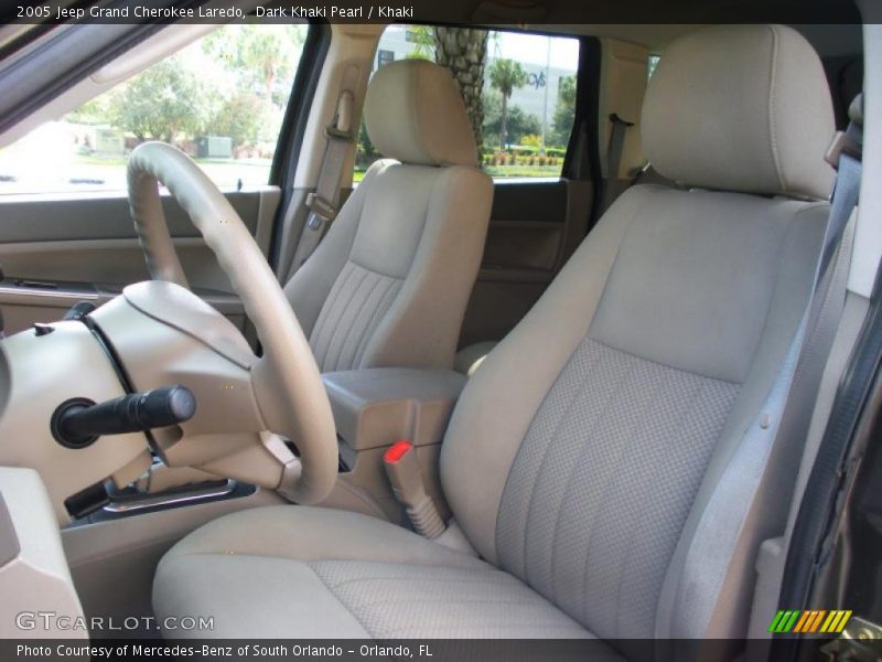  2005 Grand Cherokee Laredo Khaki Interior