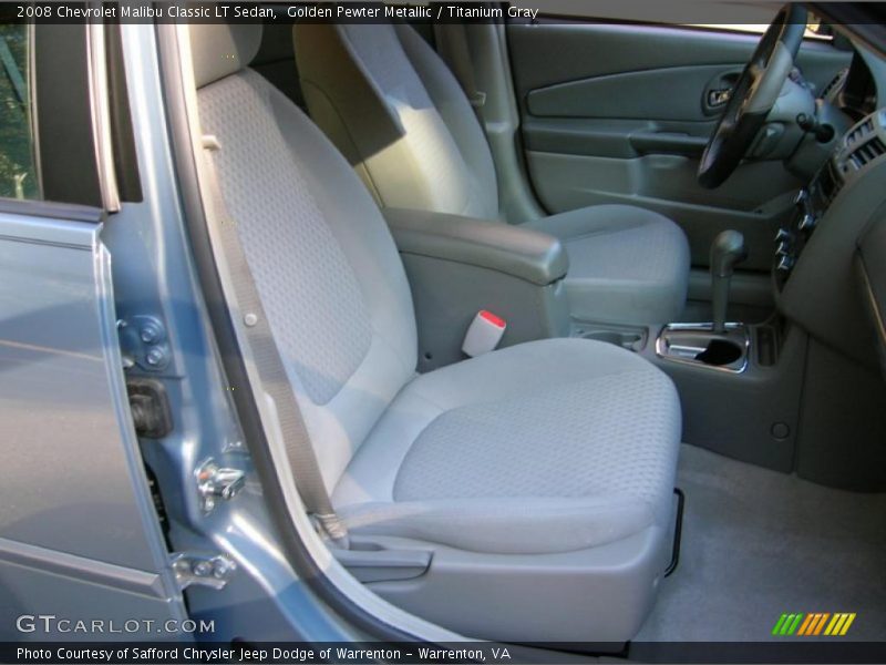 Golden Pewter Metallic / Titanium Gray 2008 Chevrolet Malibu Classic LT Sedan