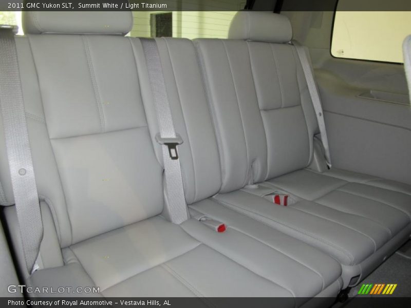  2011 Yukon SLT Light Titanium Interior