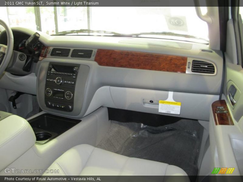  2011 Yukon SLT Light Titanium Interior