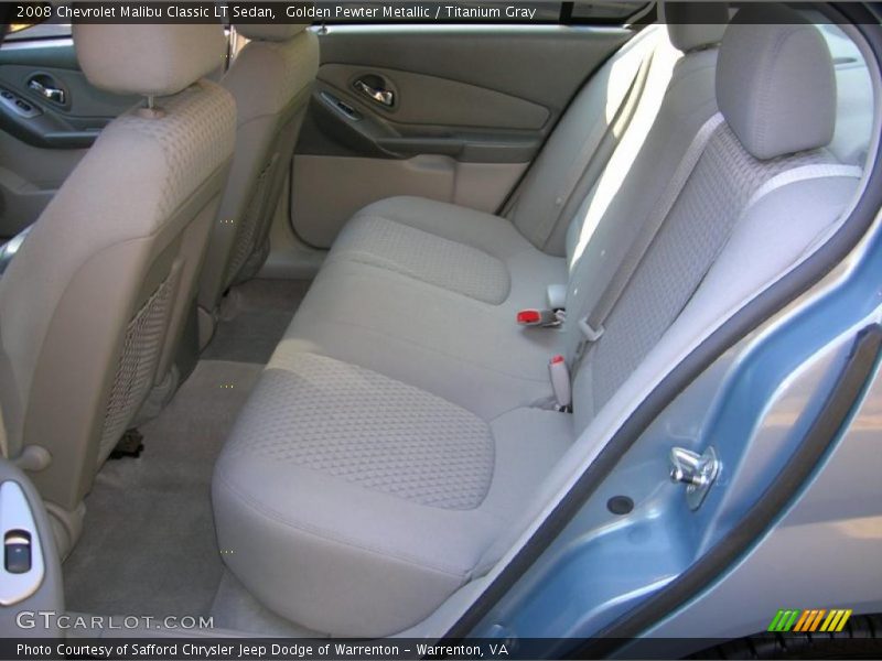  2008 Malibu Classic LT Sedan Titanium Gray Interior