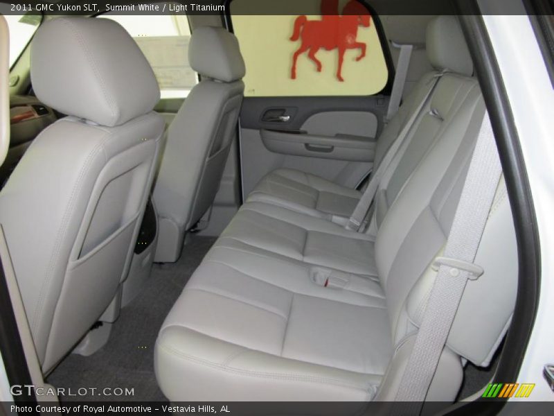  2011 Yukon SLT Light Titanium Interior