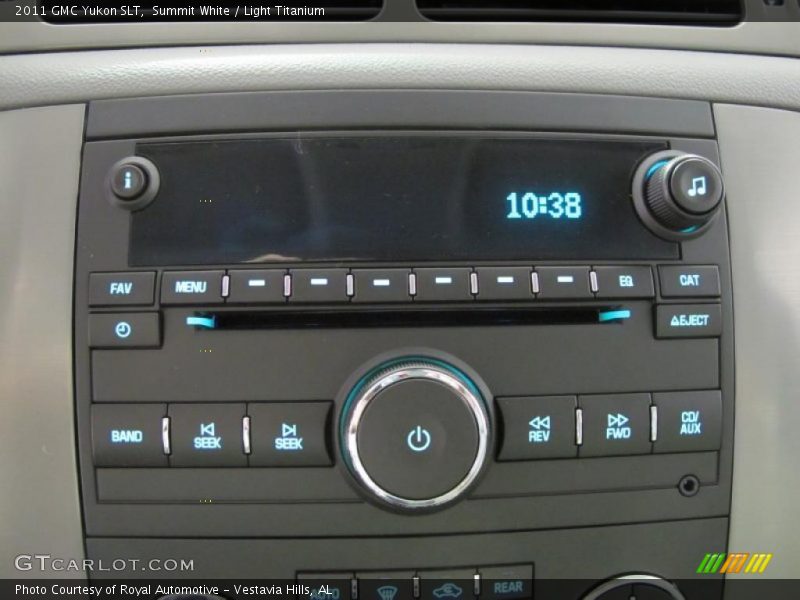 Controls of 2011 Yukon SLT