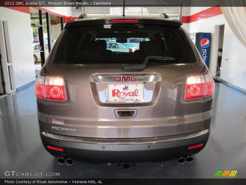 Medium Brown Metallic / Cashmere 2011 GMC Acadia SLT