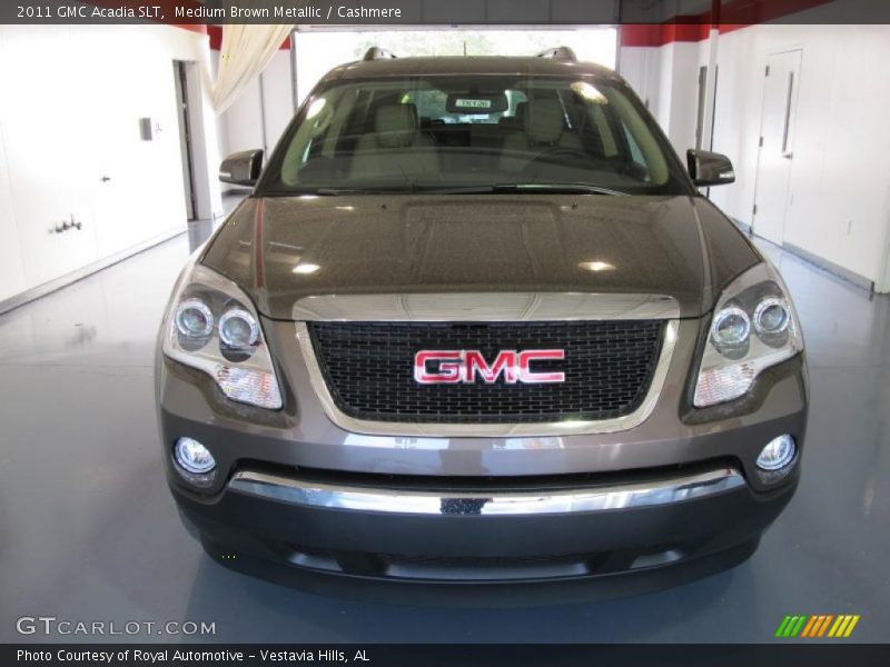 Medium Brown Metallic / Cashmere 2011 GMC Acadia SLT