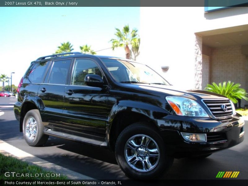 Black Onyx / Ivory 2007 Lexus GX 470