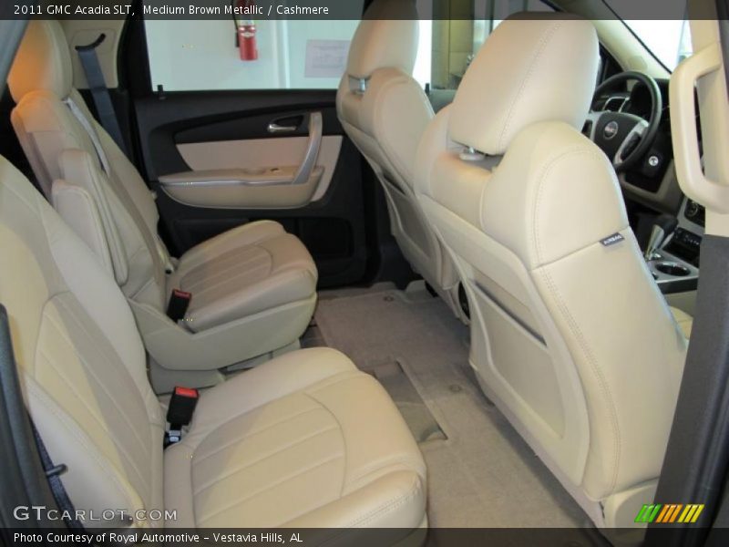  2011 Acadia SLT Cashmere Interior