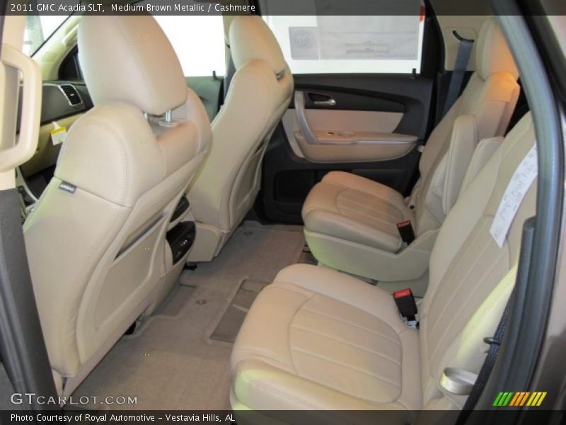  2011 Acadia SLT Cashmere Interior