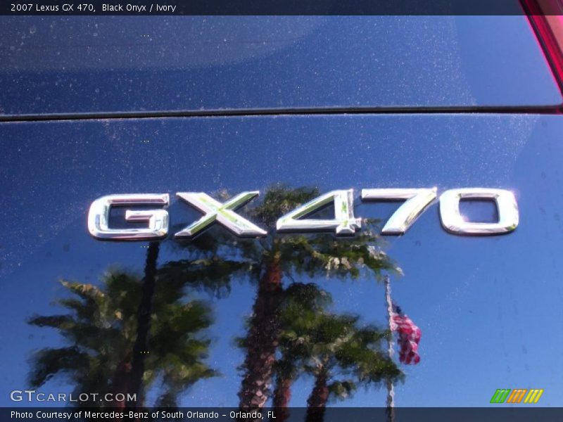 Black Onyx / Ivory 2007 Lexus GX 470