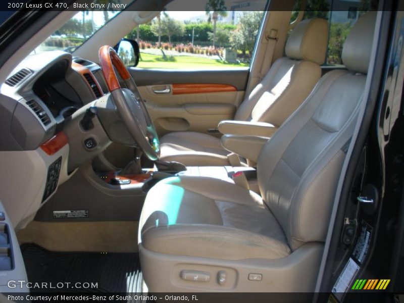 Black Onyx / Ivory 2007 Lexus GX 470