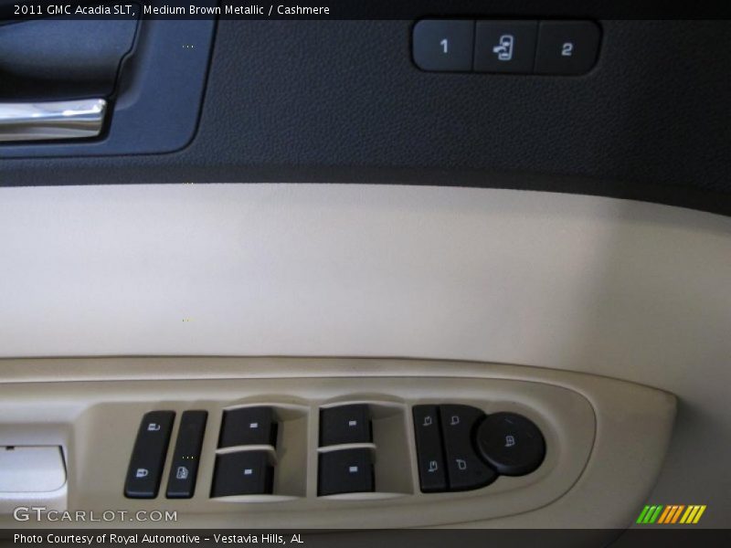 Medium Brown Metallic / Cashmere 2011 GMC Acadia SLT