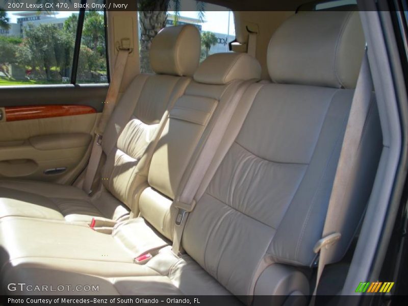 Black Onyx / Ivory 2007 Lexus GX 470