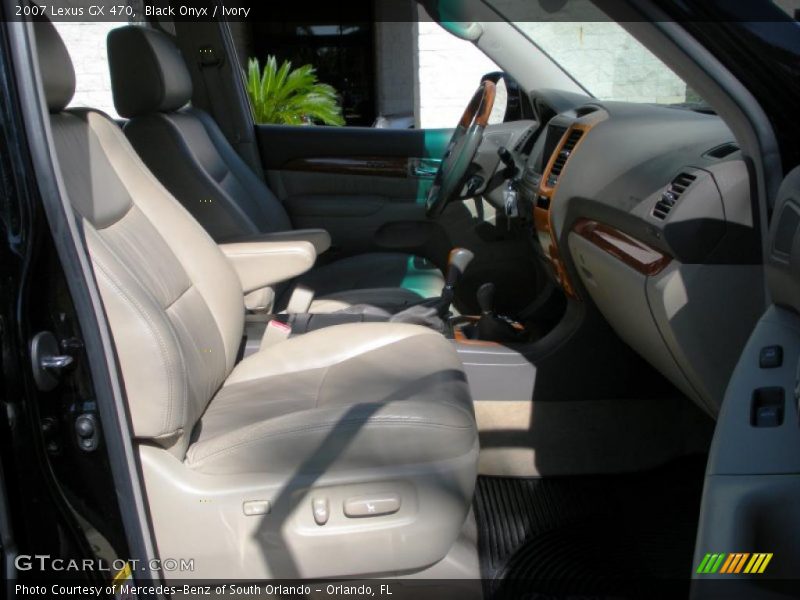 Black Onyx / Ivory 2007 Lexus GX 470