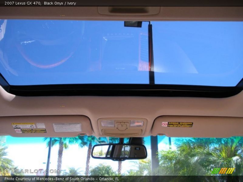 Black Onyx / Ivory 2007 Lexus GX 470