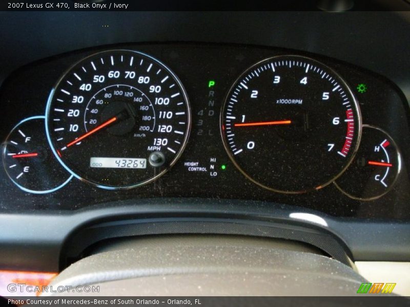 Black Onyx / Ivory 2007 Lexus GX 470
