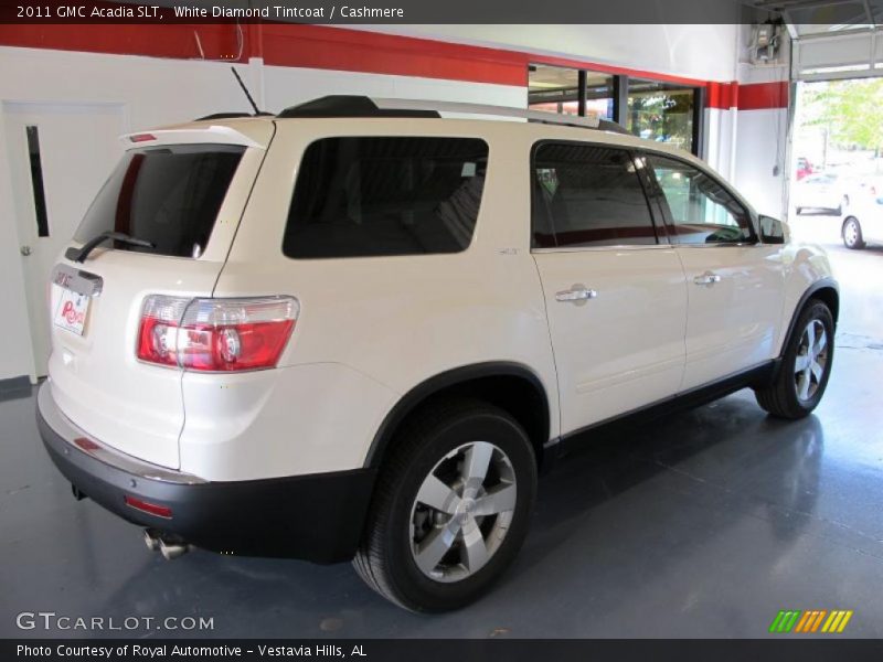 White Diamond Tintcoat / Cashmere 2011 GMC Acadia SLT