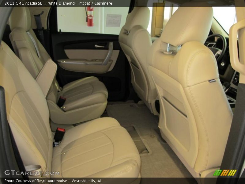 White Diamond Tintcoat / Cashmere 2011 GMC Acadia SLT