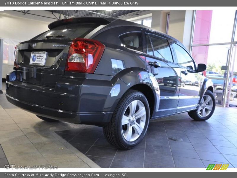 Brilliant Black Crystal Pearl / Dark Slate Gray 2010 Dodge Caliber Mainstreet