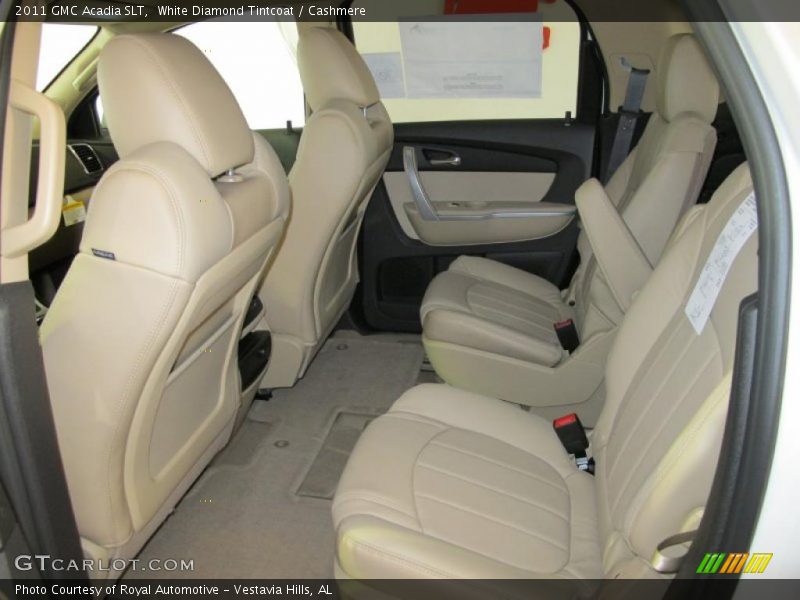 White Diamond Tintcoat / Cashmere 2011 GMC Acadia SLT