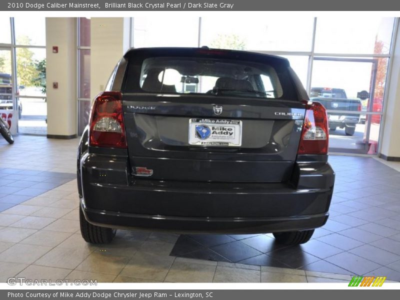Brilliant Black Crystal Pearl / Dark Slate Gray 2010 Dodge Caliber Mainstreet