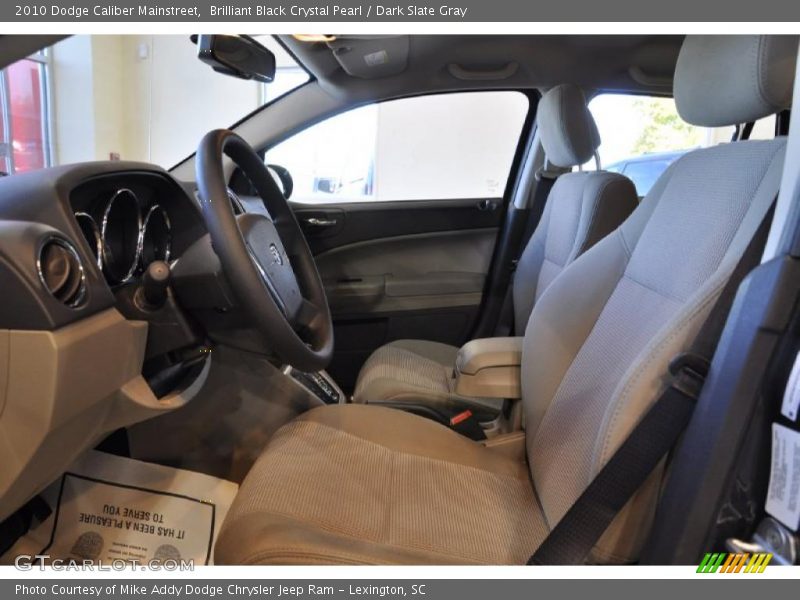 Brilliant Black Crystal Pearl / Dark Slate Gray 2010 Dodge Caliber Mainstreet