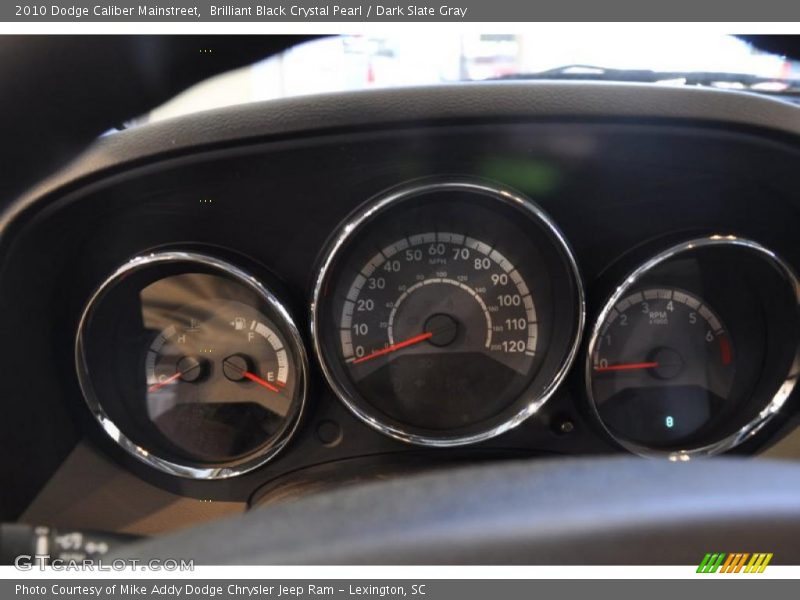 Brilliant Black Crystal Pearl / Dark Slate Gray 2010 Dodge Caliber Mainstreet