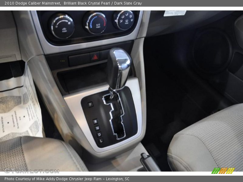 Brilliant Black Crystal Pearl / Dark Slate Gray 2010 Dodge Caliber Mainstreet
