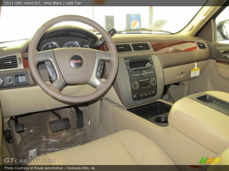 Light Tan Interior - 2011 Yukon SLT 
