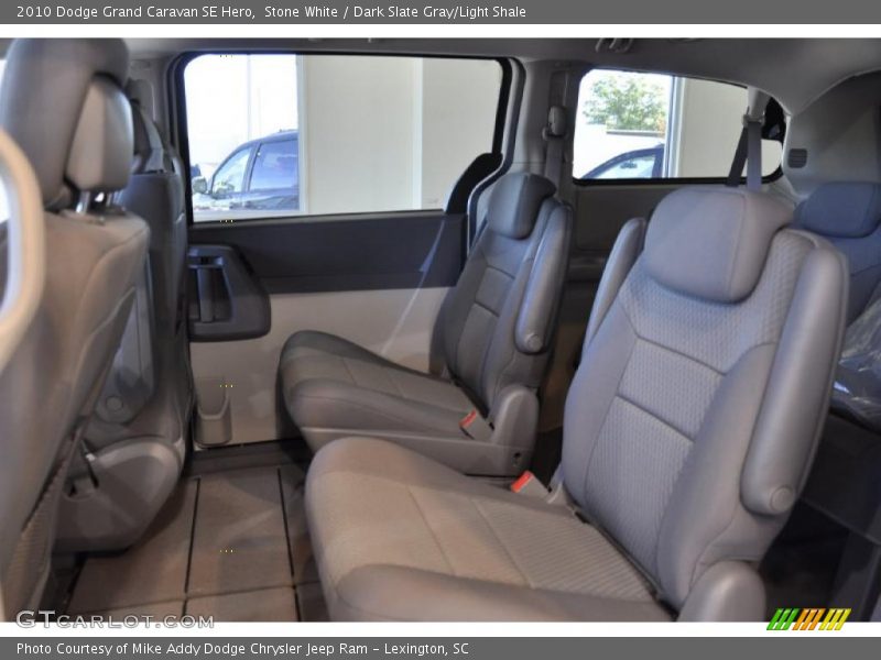Stone White / Dark Slate Gray/Light Shale 2010 Dodge Grand Caravan SE Hero