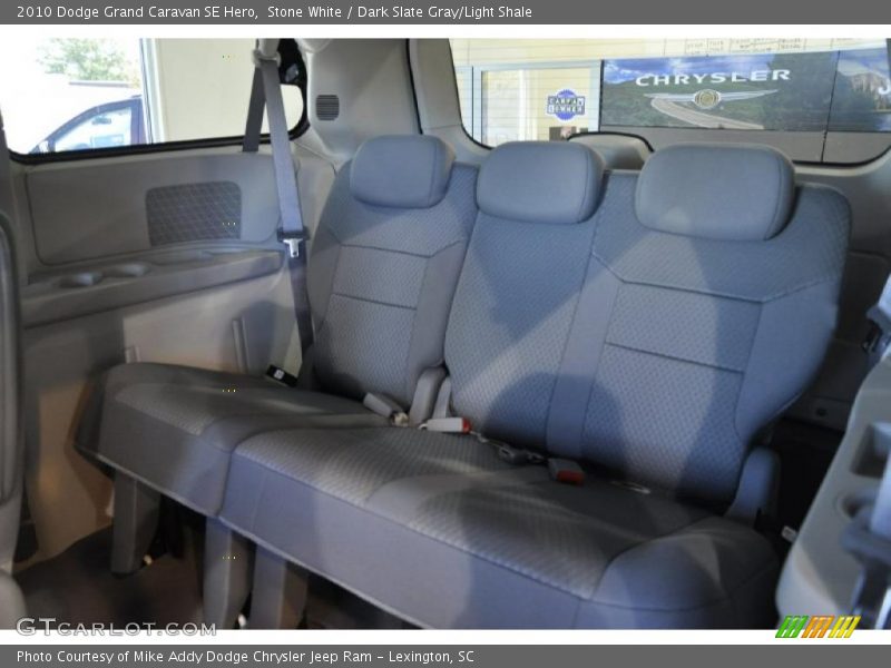 Stone White / Dark Slate Gray/Light Shale 2010 Dodge Grand Caravan SE Hero