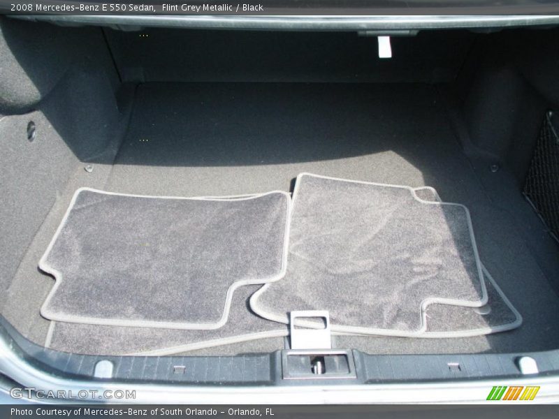  2008 E 550 Sedan Trunk