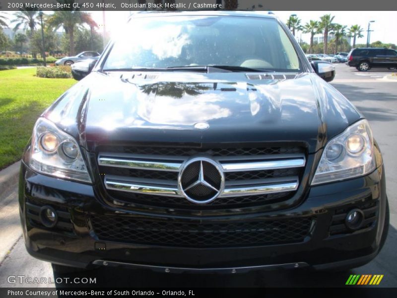 Obsidian Black Metallic / Cashmere 2009 Mercedes-Benz GL 450 4Matic