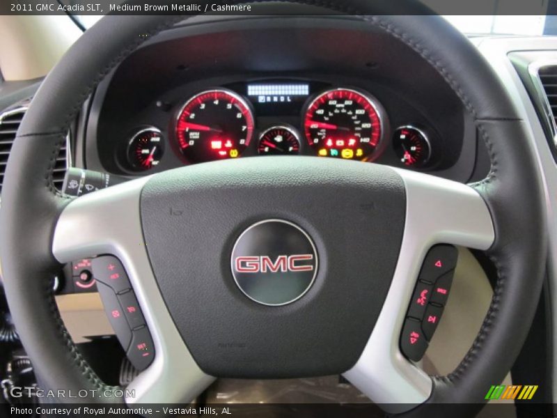 Medium Brown Metallic / Cashmere 2011 GMC Acadia SLT