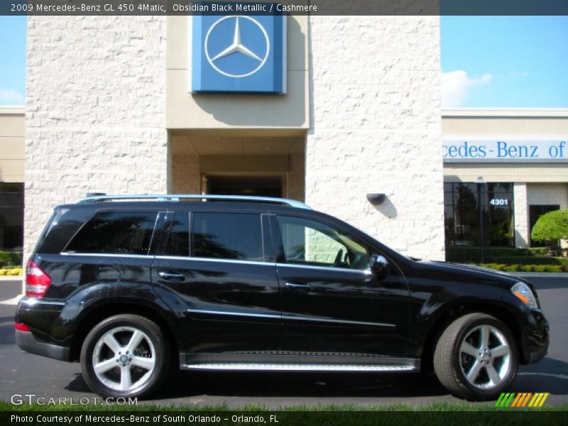 Obsidian Black Metallic / Cashmere 2009 Mercedes-Benz GL 450 4Matic
