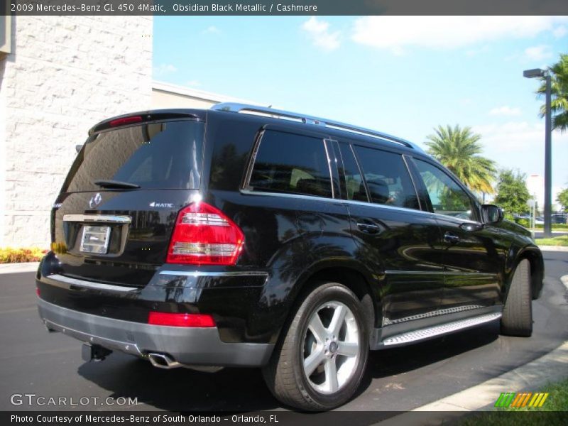 Obsidian Black Metallic / Cashmere 2009 Mercedes-Benz GL 450 4Matic