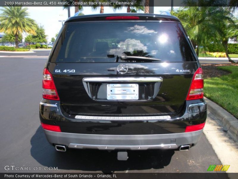 Obsidian Black Metallic / Cashmere 2009 Mercedes-Benz GL 450 4Matic
