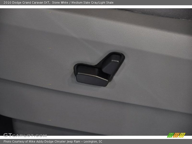 Stone White / Medium Slate Gray/Light Shale 2010 Dodge Grand Caravan SXT