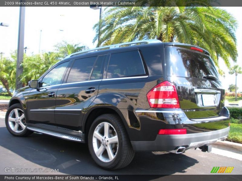 Obsidian Black Metallic / Cashmere 2009 Mercedes-Benz GL 450 4Matic